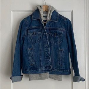 Abercrombie Jean Jacket/Sweatshirt Combo